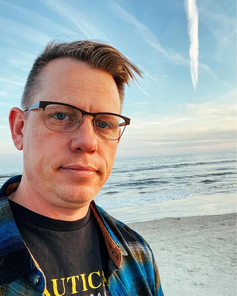 Beach selfie